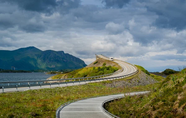 Vista della strada atlantica — Foto Stock