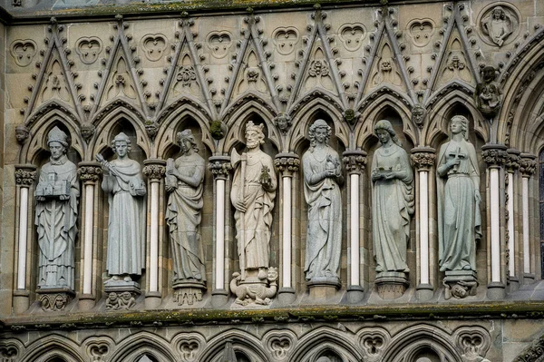 Nidarosdom-Kathedrale in trondheim, Norwegen. — Stockfoto