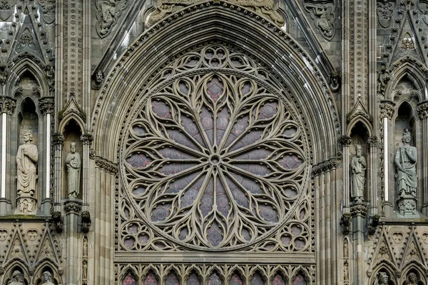 Nidarosdomen cathedral in Trondheim, Norway. — ストック写真