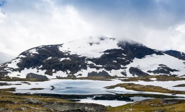 Norveç'in Rocky Dağları.
