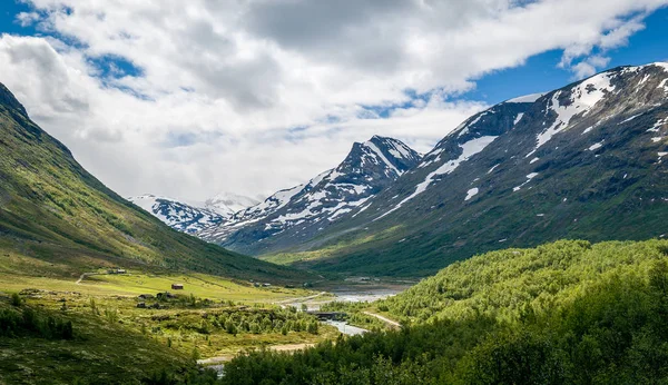 Canyon di montagna, Norvegia — Foto Stock