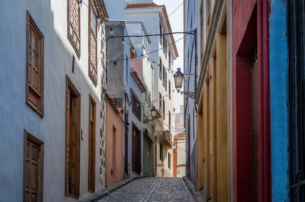 Icod de los Vinos old town — стокове фото