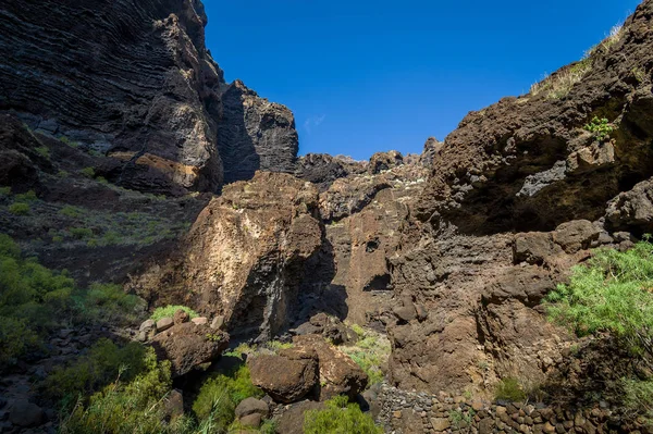 Masca trekking rocks, Tenerife — Stock Photo, Image