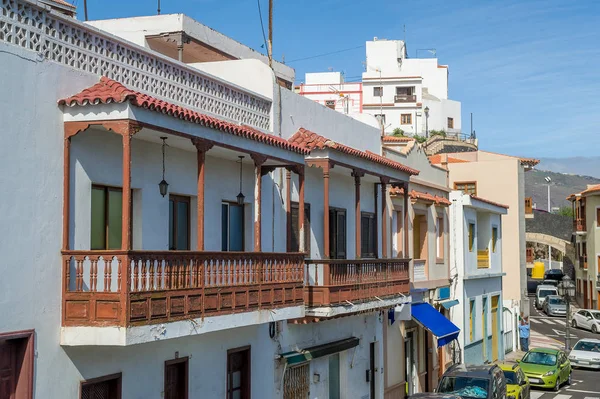 Ilhas Canárias tradicionais varanda — Fotografia de Stock