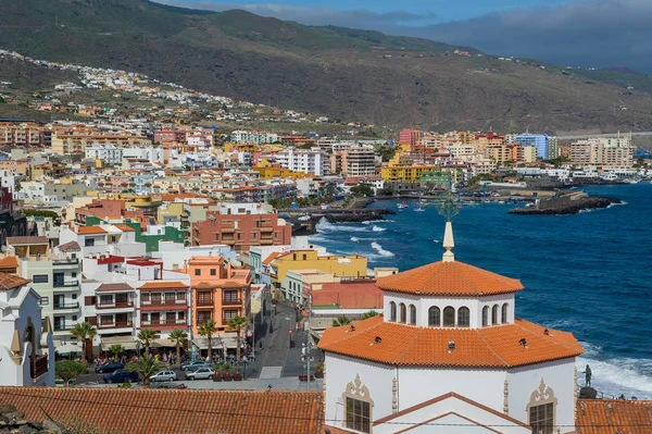 Ocean shore em Candelaria, Tenerife — Fotografia de Stock