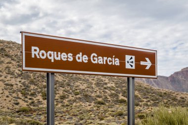Roques de Garcia yol işareti