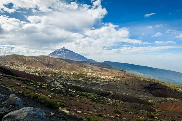SONAR och lava öken fält av Pico del Teide — Stockfoto