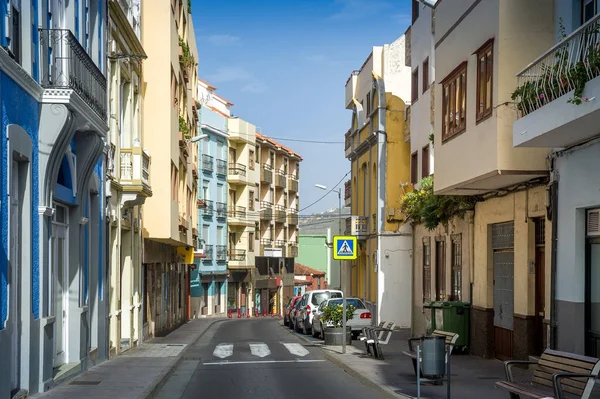 La Orotava strade della città vecchia, isola di Tenerife — Foto Stock