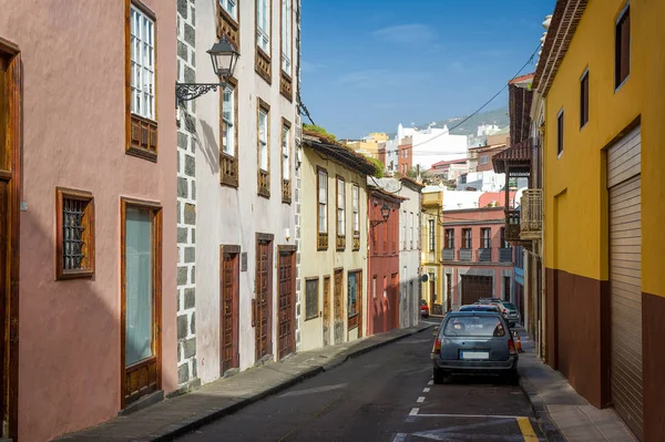 Historické ulice La Orotava — Stock fotografie