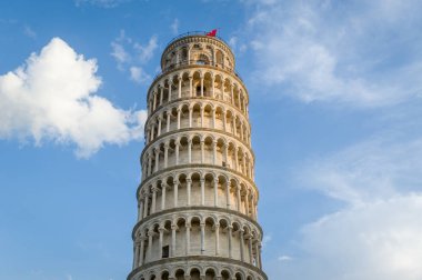 Pisa tower at sunset