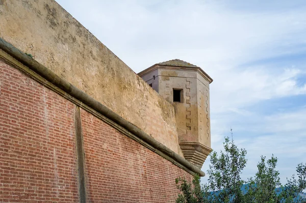 Elba island fort walls — Fotografia de Stock