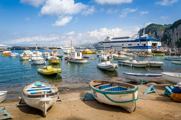 Marina di Capri Limanı — Stok fotoğraf