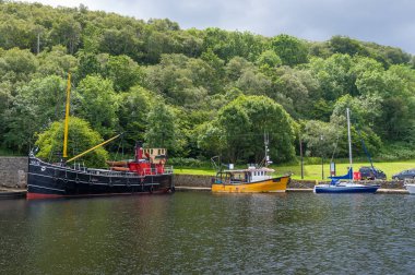Crinan Kanalı, İskoçya 'da historik gemiler