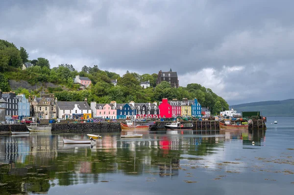 Tobermory-Uferpromenade nach dem Regen — Stockfoto