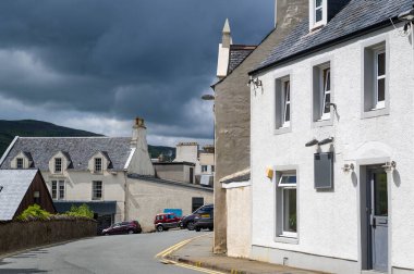 Tipik İskoç mahallesi.