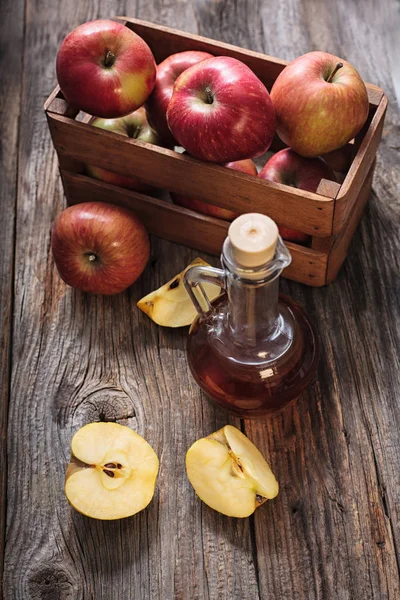 苹果醋 — 图库照片