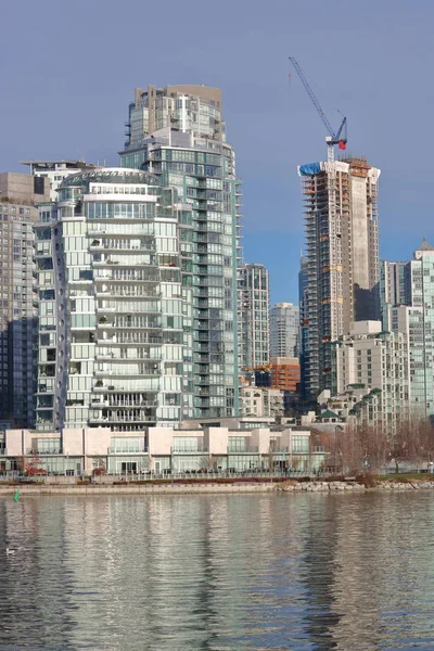 Vancouver Downtown utveckling — Stockfoto