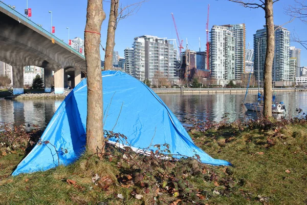 Homelessness and Vancouver, Canada — Stock Photo, Image