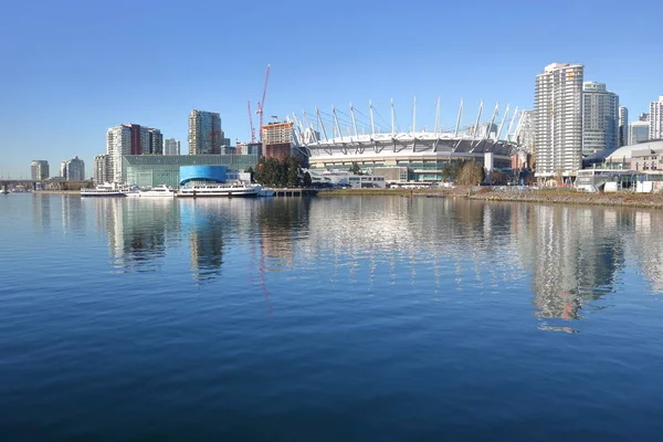 BC Place Stadium em Vancouver, Canadá — Fotografia de Stock