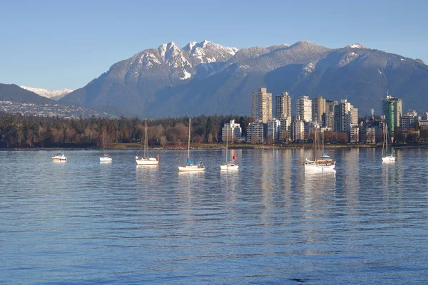 Vancouver ημέρα του χειμώνα — Φωτογραφία Αρχείου