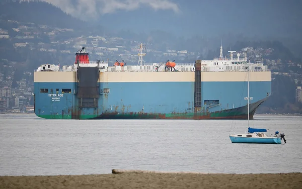 Transportador de Navio de Veículo — Fotografia de Stock