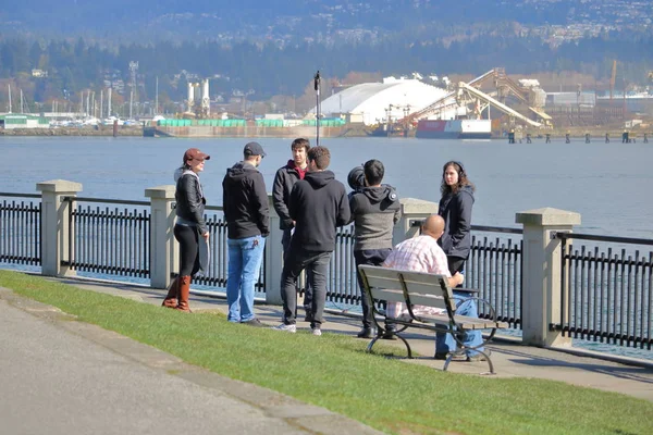 Lokale vancouver, canada film crew — Stockfoto