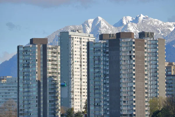 Ванкувер, Канада Skyline — стоковое фото