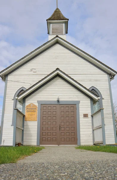 Small North American Historic Christian Church — Stock Photo, Image