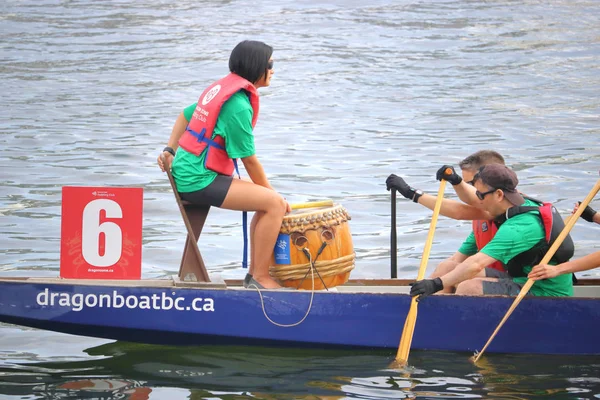 Ванкувер Dragon Boat Racing — стоковое фото