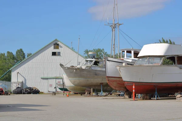 Kanada'nın Batı kıyısında Dock Kuru — Stok fotoğraf