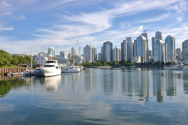 Vista panoramica di Vancouver, Canada — Foto Stock