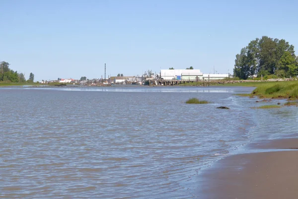 Canadees vissersdorp aan de West kust — Stockfoto