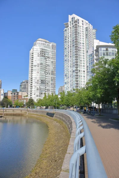 Vancouver och Modern arkitektur — Stockfoto