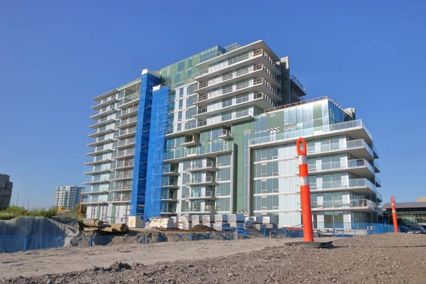 Condominium en béton en construction — Photo