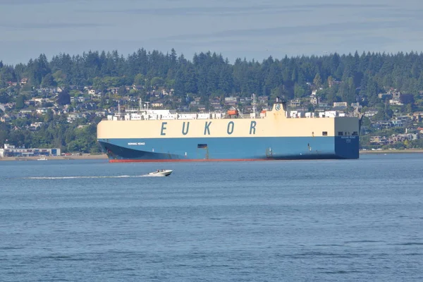 Bulk voertuig vrachtschip — Stockfoto