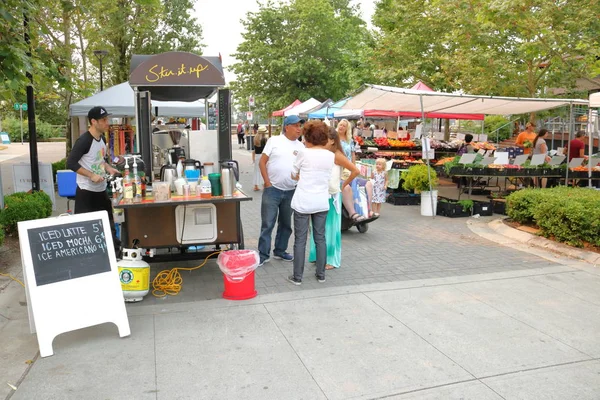 Small Local Vancouver Marketplace — Stock Photo, Image