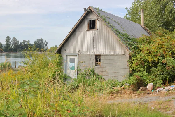 Кинутих сквоттерів Shack — стокове фото