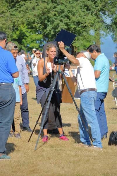 Eclipse solar parcial de Vancouver — Foto de Stock