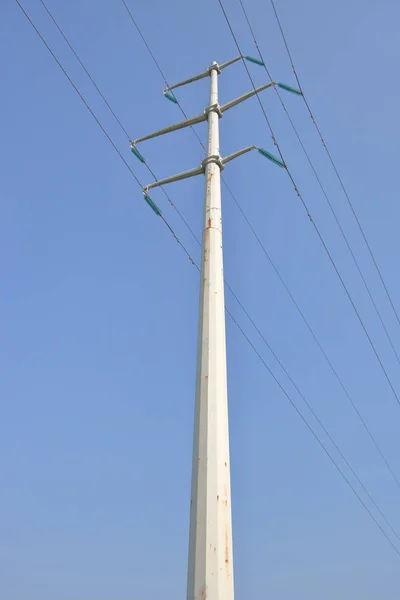 Major Hydro elektrische Pole — Stockfoto