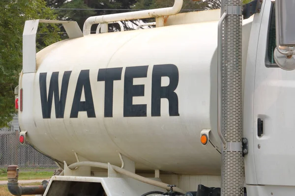 Industrial Mobile Water Tank — Stock Photo, Image