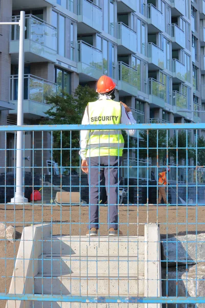Безпека в будівництві — стокове фото