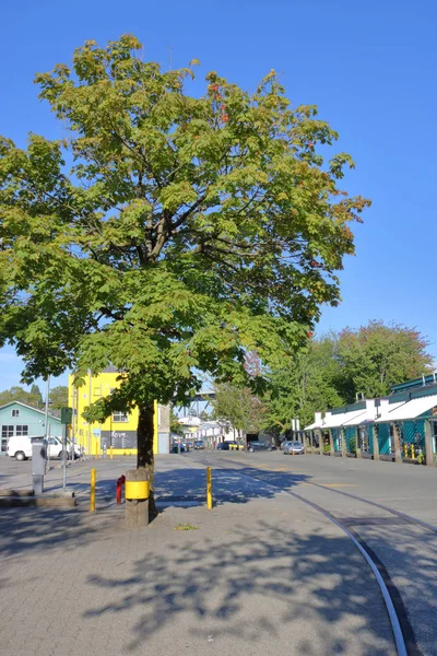 Granville Island et la voie ferrée de Vancouver — Photo