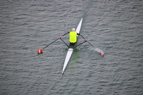 Peron Sculling with Two Oars — Stock Photo, Image