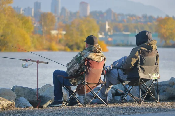 River Fishing in the Fall