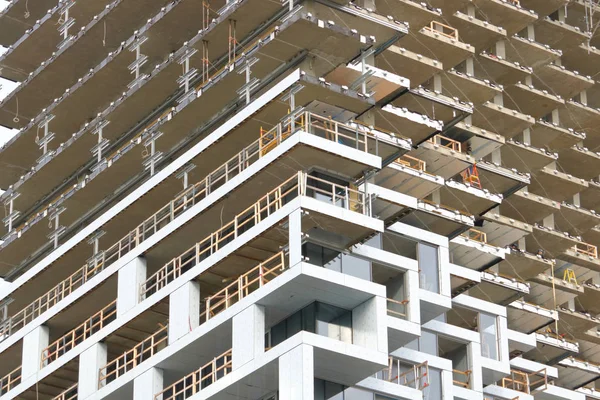 Estructura comunal moderna en construcción — Foto de Stock