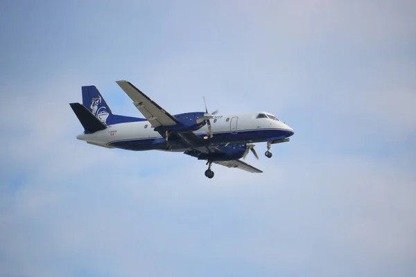 太平洋の沿岸航空会社旅客機 — ストック写真