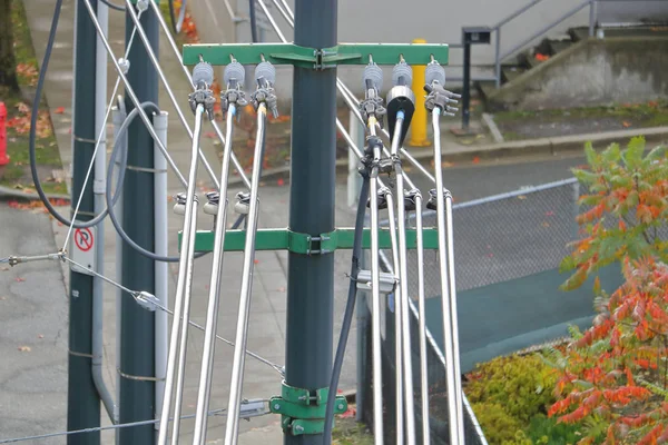 Electrical Grid in City — Stock Photo, Image