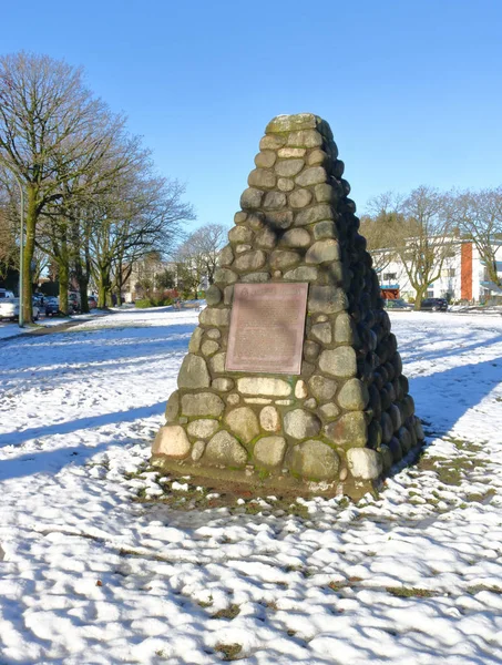 Marpole Midden Historic Site South End Vancouver Marks Remains Aboriginal — Stock Photo, Image