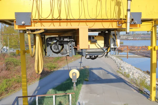 Industrial Hoist Crane Designed Lift More 3000 Kilograms — Stock Photo, Image