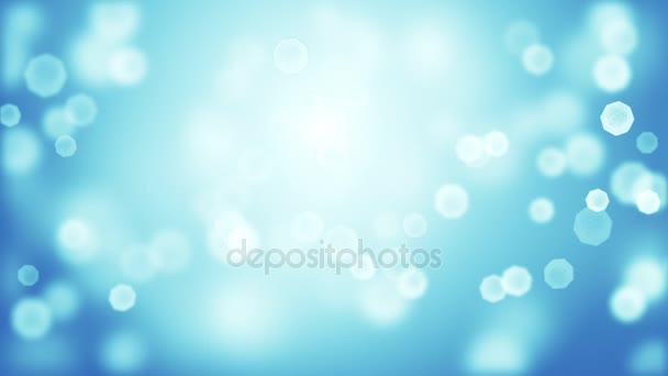 particules bleues brillantes 